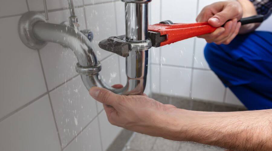 Electric tankless water heater installation in Oilmont, MT